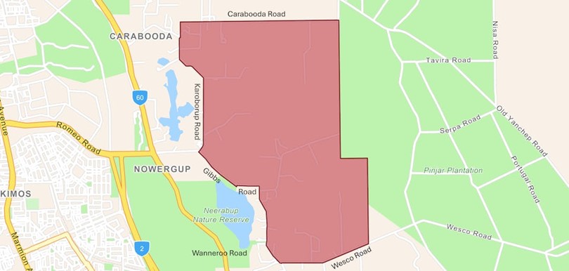 draft Carabooda District Structure Plan 