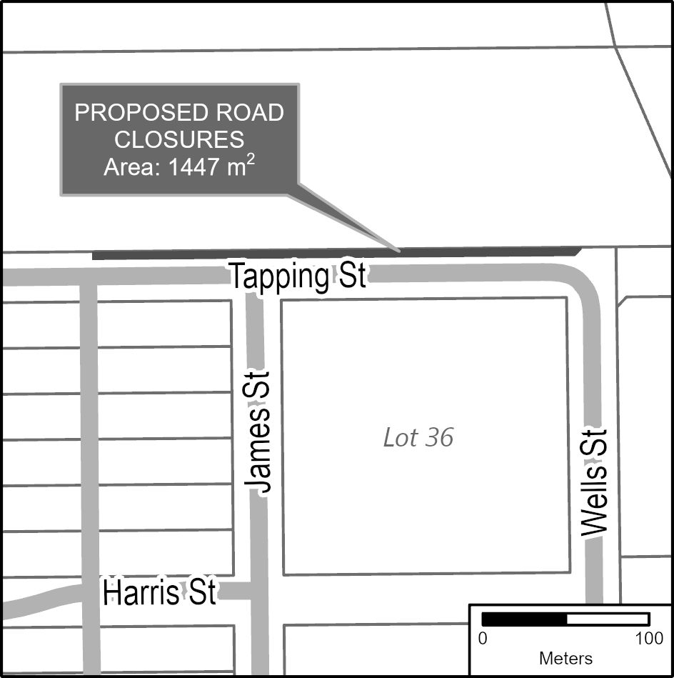 Proposed Road Closure (PERMANENT): Portion of unconstructed road reserve at Tapping Street, Mariginiup